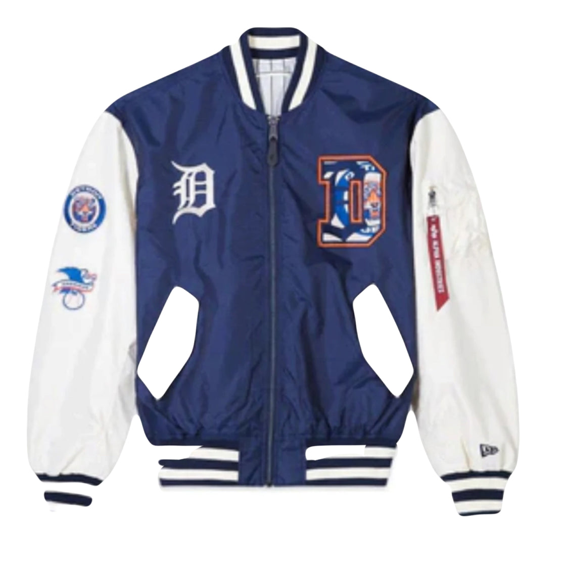 Detroit Tigers X Alpha X New Era Bomber Jacket
