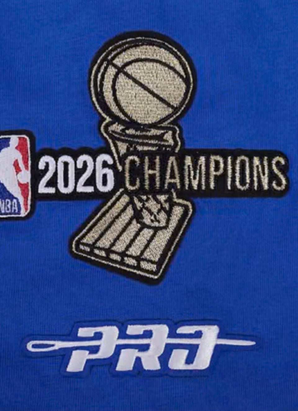New York Knicks 2026 NBA Championship Po Standard Blue T-shirt