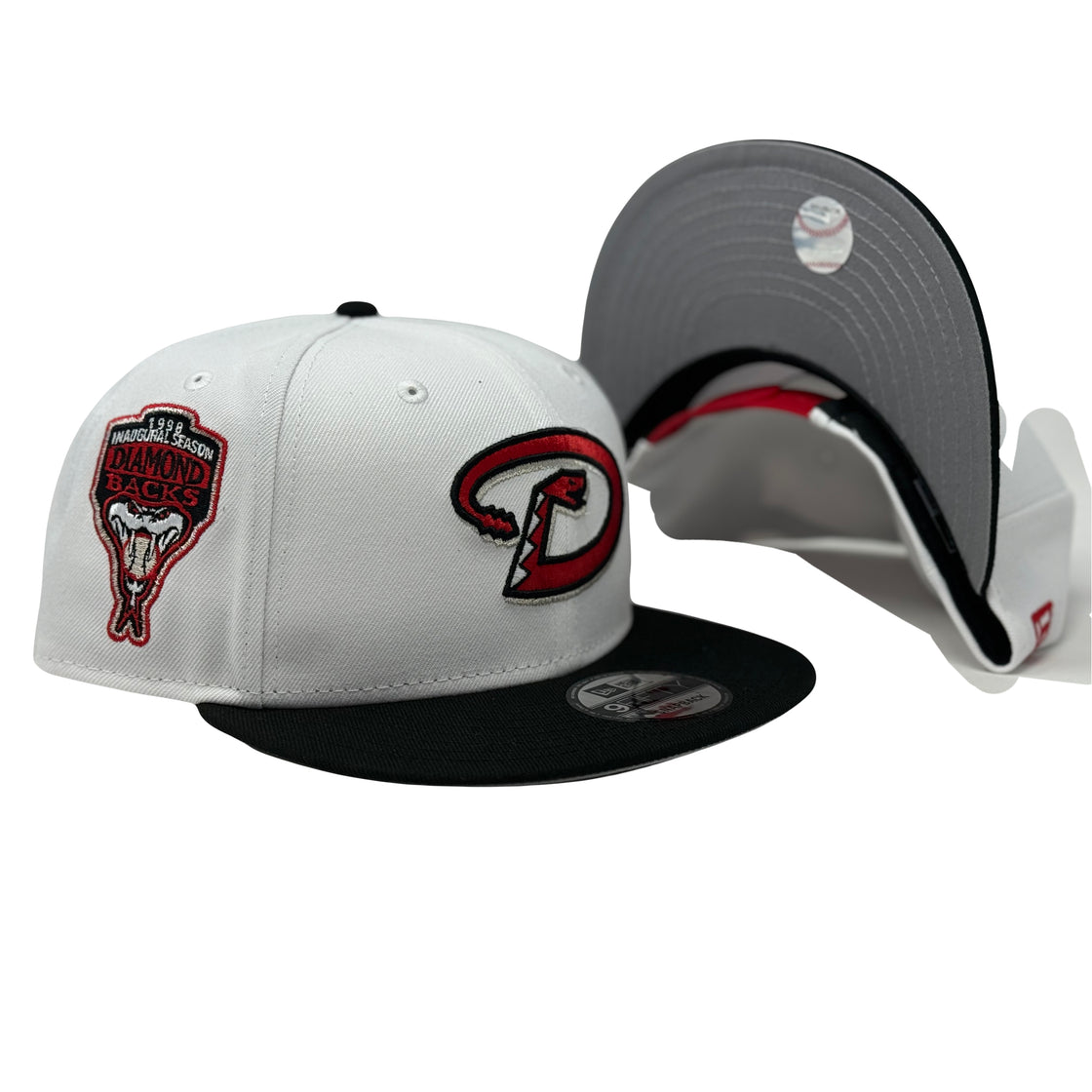 Arizona Diamondbacks 1998 Inaugural Season White 9Fifty New Era Snapback Hat