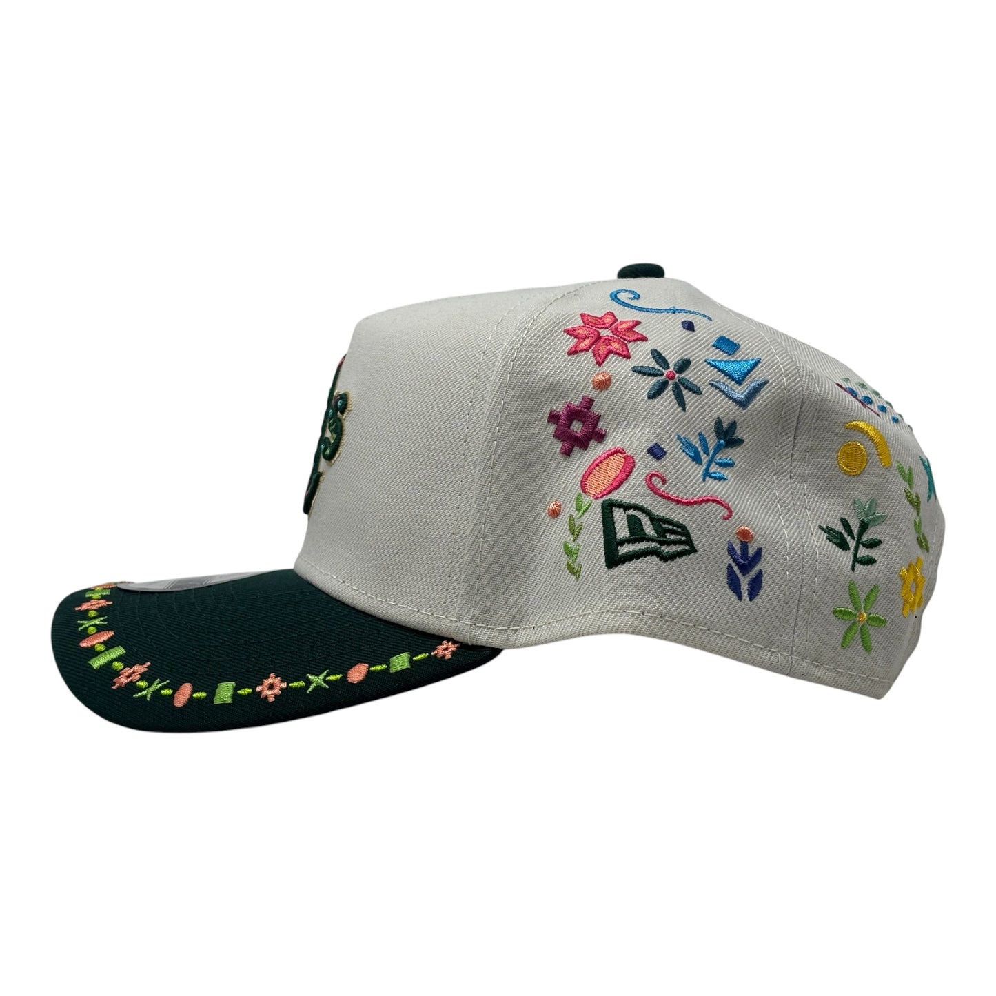 Oakland Athletics Mexican Heritage 9Forty A-Frame Adjustable Hat