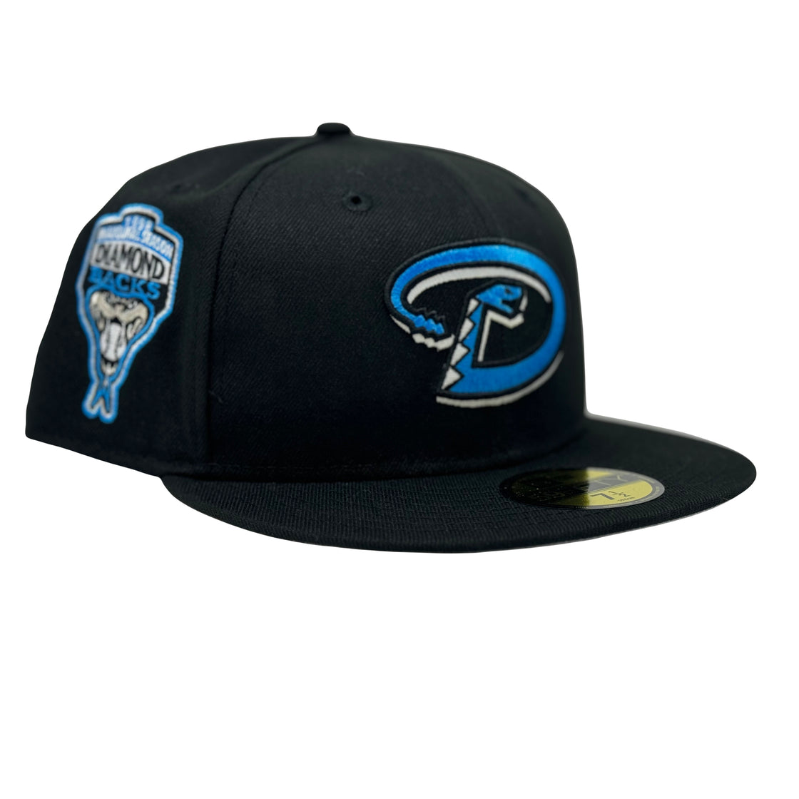 Arizona Diamondbacks 1998 Inaugural Season Gray Brim 59Fifty New Era Fitted Hat to Match 9