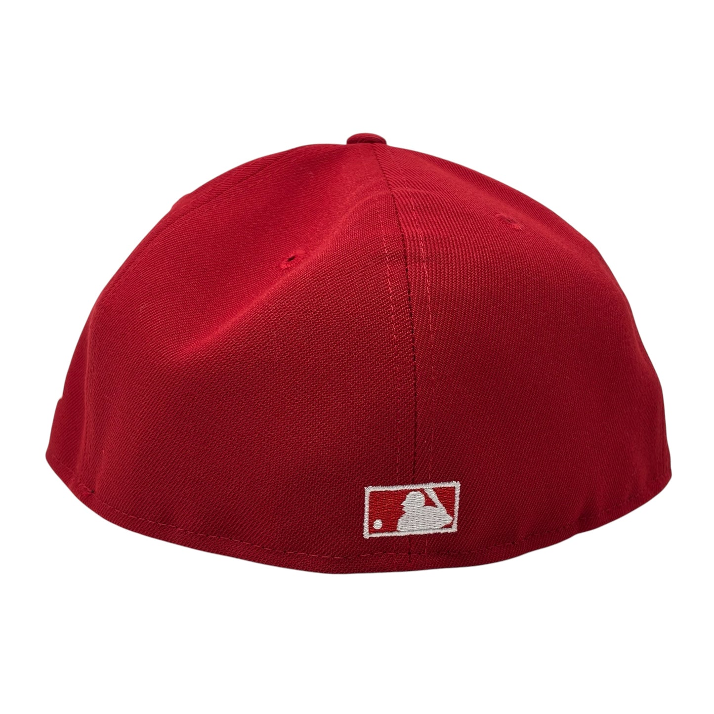 New York Mets 40th Anniversary Gray Brim New Era Fitted Hat-Red
