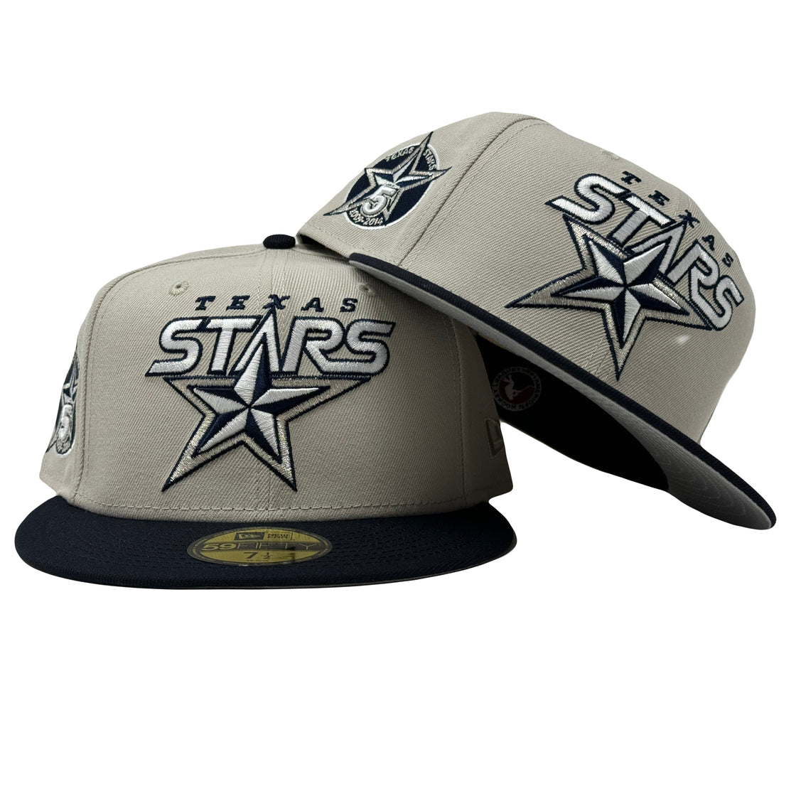 Texas Stars 5th Anniversary Patch Logo New Era Fitted Hat