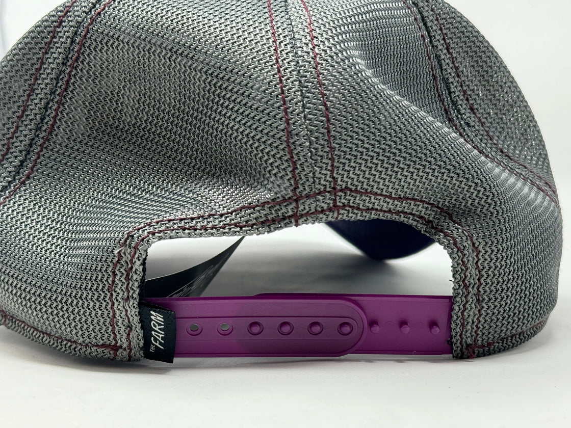 Goorin Bros The Cock Will Prevail Patent Leather Trucker Hat