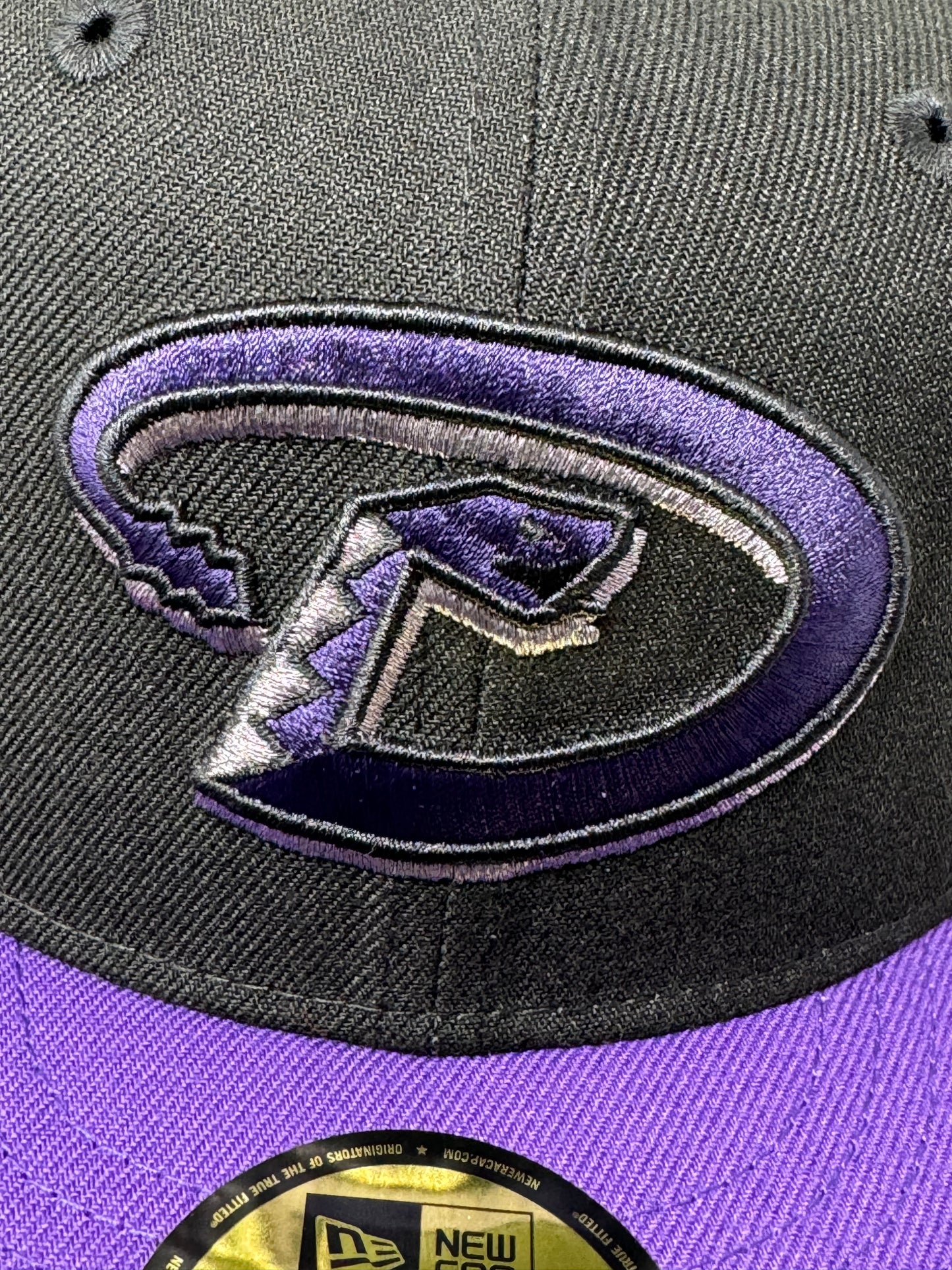 Arizona Diamondbacks 1998 Inaugural Season Eggplant collection 5950 New Era Fitted Hat