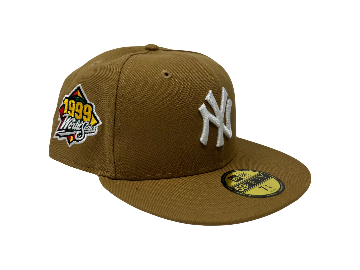 New York Yankees 1999 World Series Camel/ Wheat 5950 New Era Fitted Hat