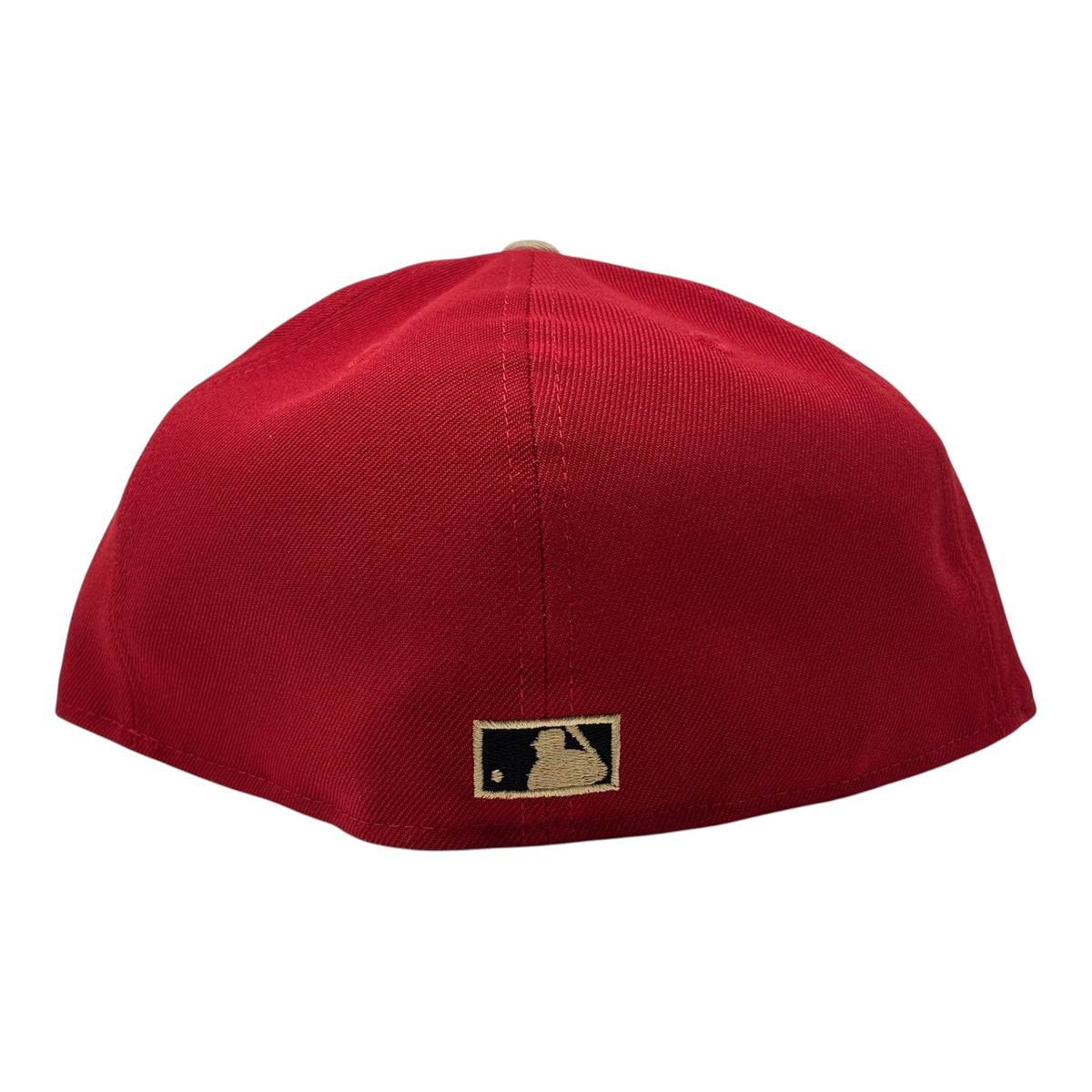 Los Angeles Angels 50th Anniversary New Era Fitted Hat-Red Tan