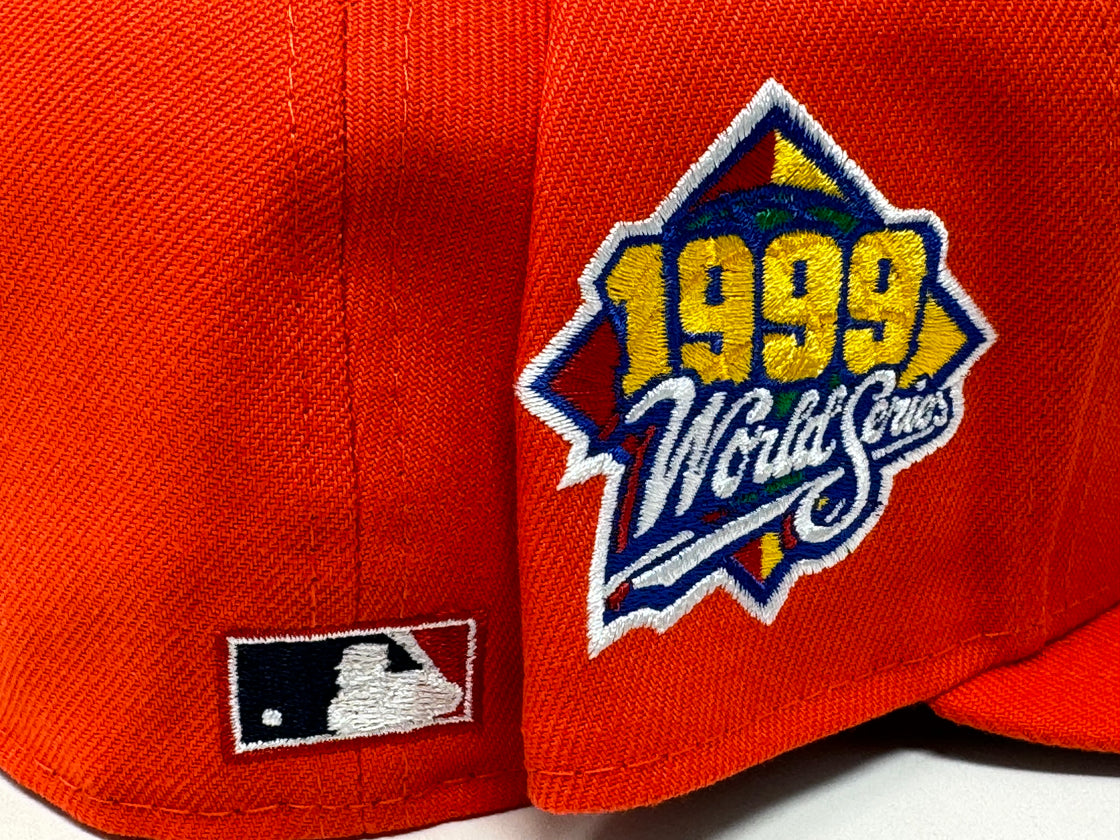 New York Yankees 1999 World Series Orange 5950 New Era Fitted Hat