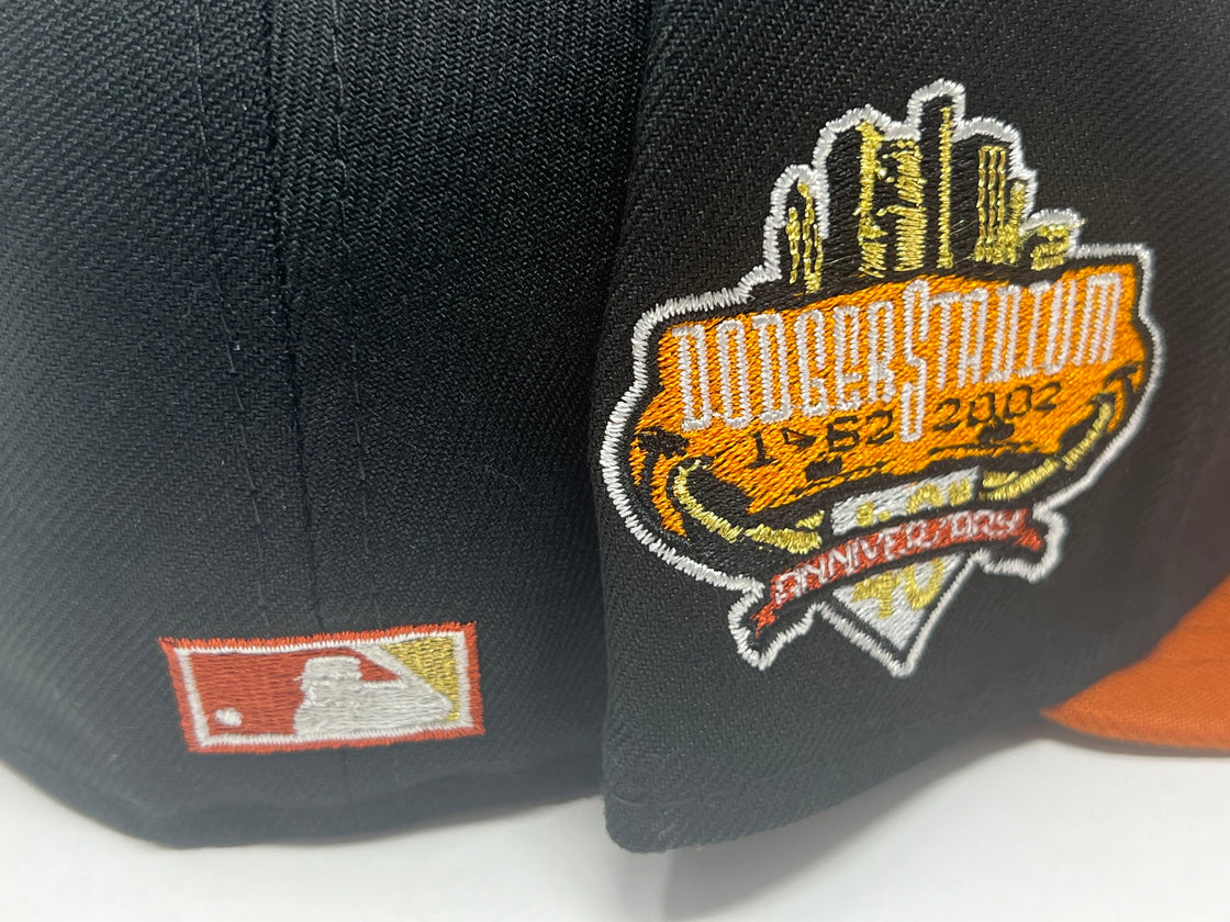 Black Los Angeles Dodgers 40th Anniversary New Era Fitted Hat