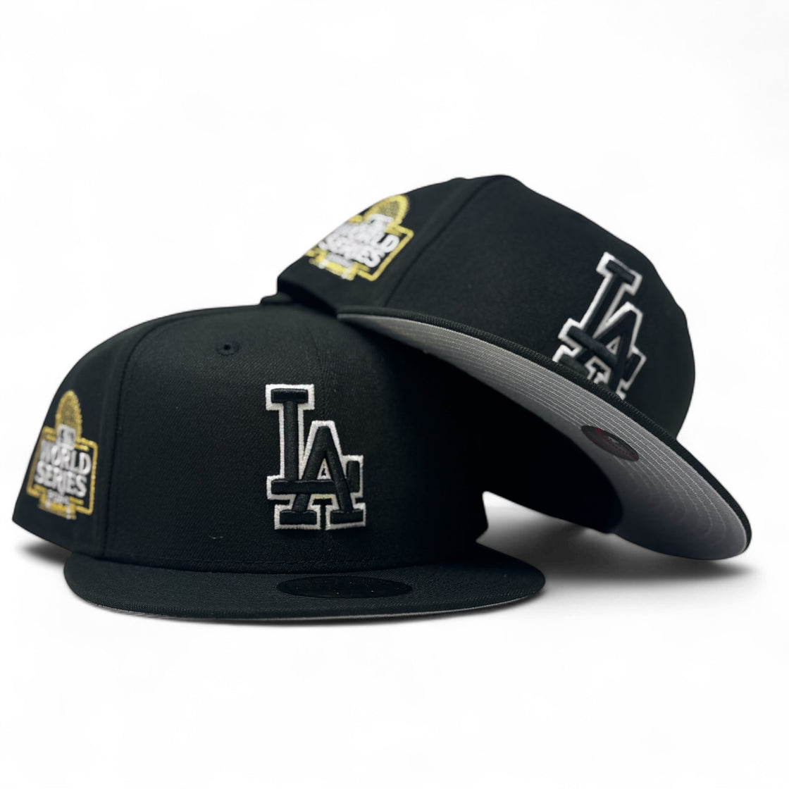 Los Angeles Dodgers 2024 World Series Champions Black Fitted Hats