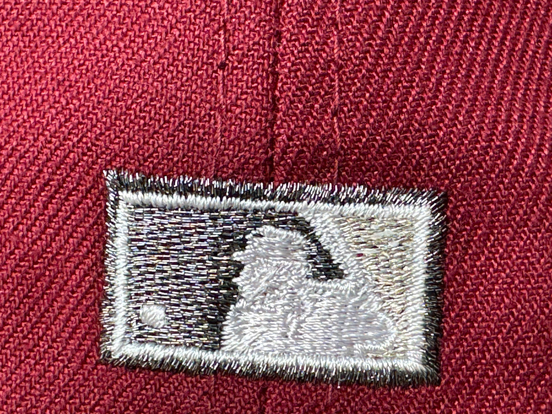 Kansas City Royals 1985 World Series Champions Burgundy 59Fifty New Era Fitted Hat