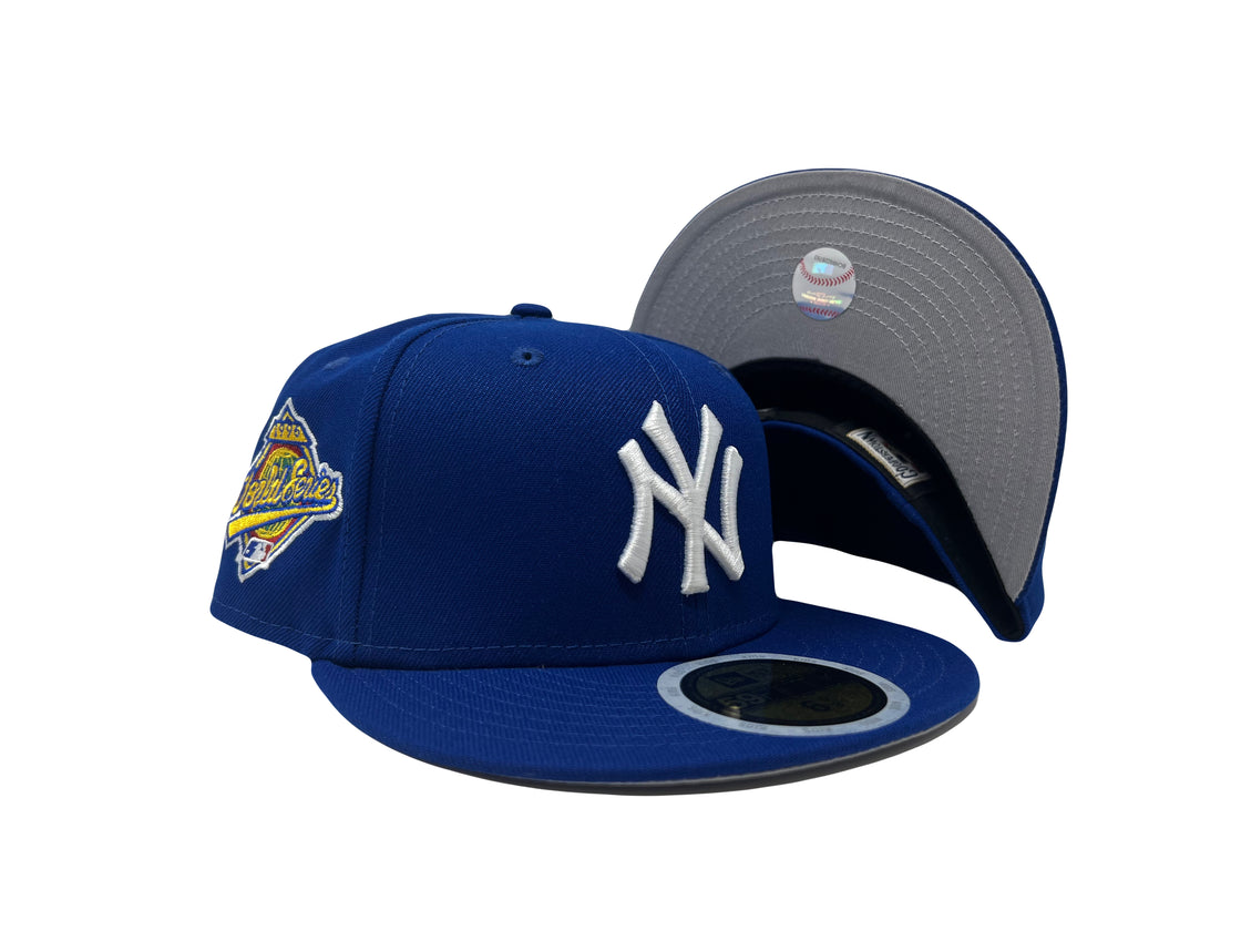 New York Yankees 1996 World Series Royal Blue Kids 5950 New Era Fitted Hat