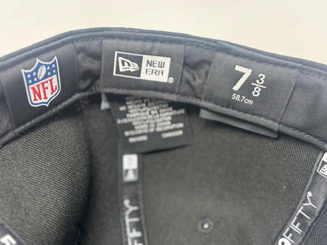 Buffalo Bills 50th Anniversary Black NFL New Era Fitted Hats