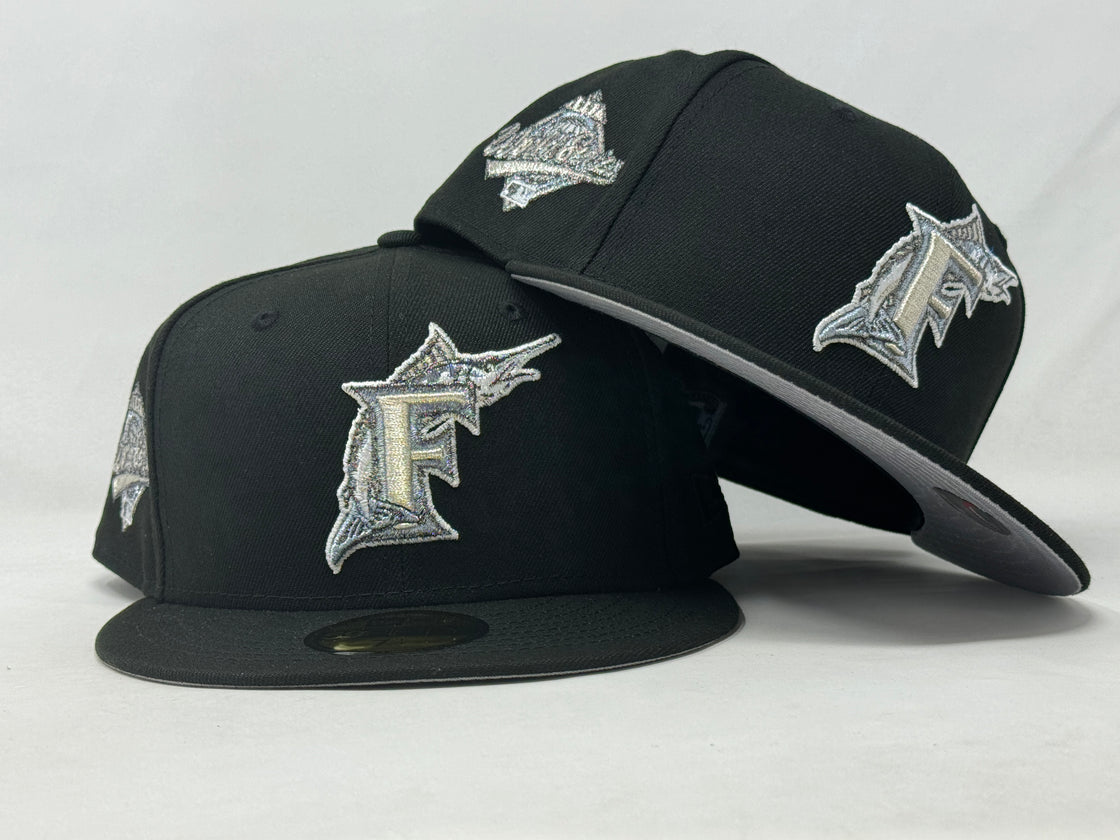 Florida Marlins 1997 World Series Metallic Pack 59Fifty New Era Fitted Hat