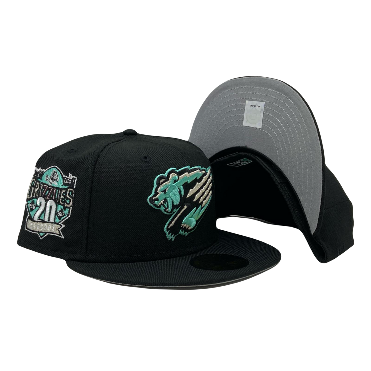 Grizzlies 20th Anniversary Hat Back