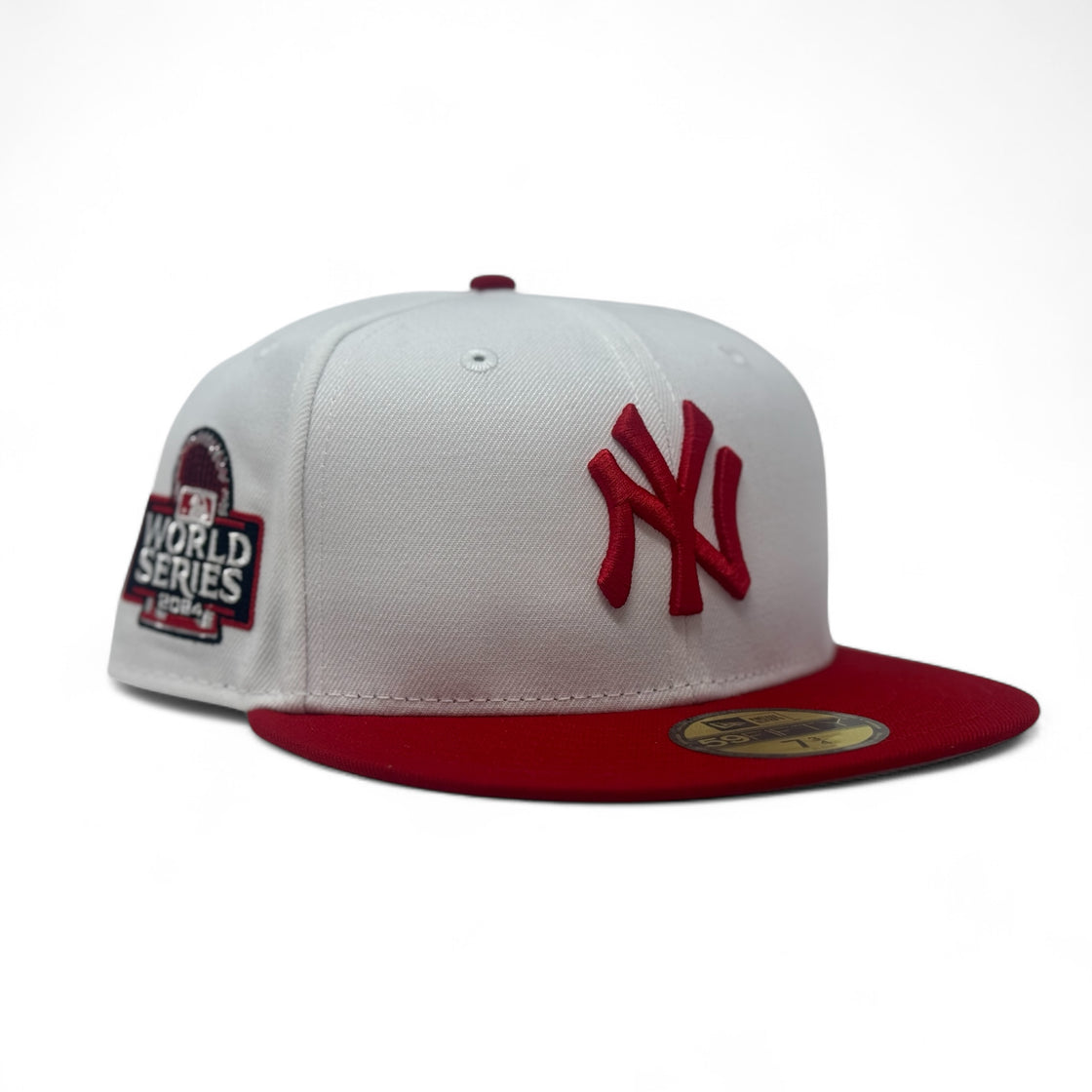 New York Yankees 2024 World Series Fitted Hats-White Red