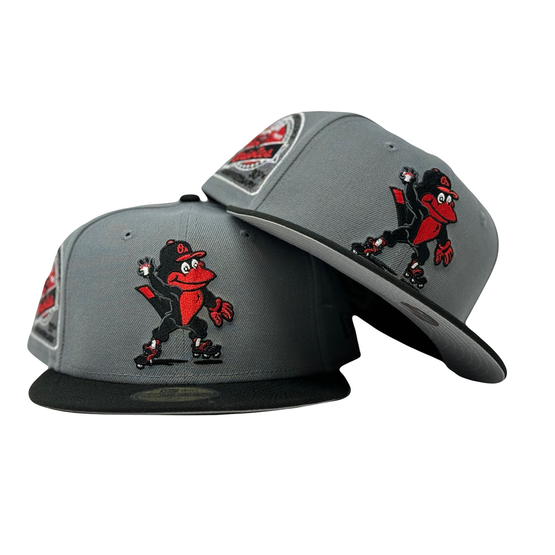 Baltimore Orioles 30th Anniversary Mascot logo 59Fifty New Era Fitted Hat