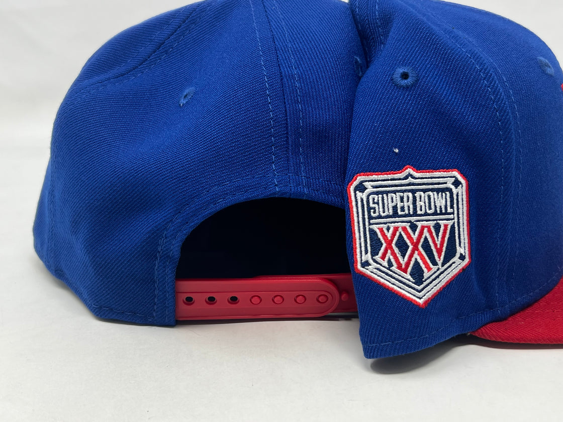 New York Giants 25th Super Bowl Champions New Era Snapback Hat