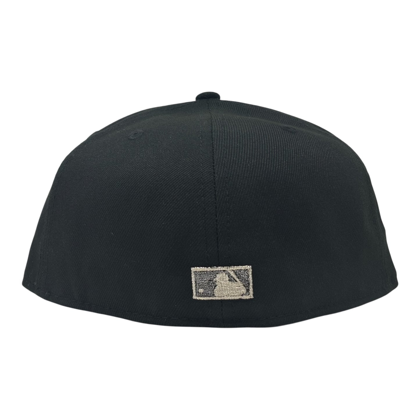 Seattle Mariners 40th Anniversary Black Metallic Gradient Logo Fitted Hats