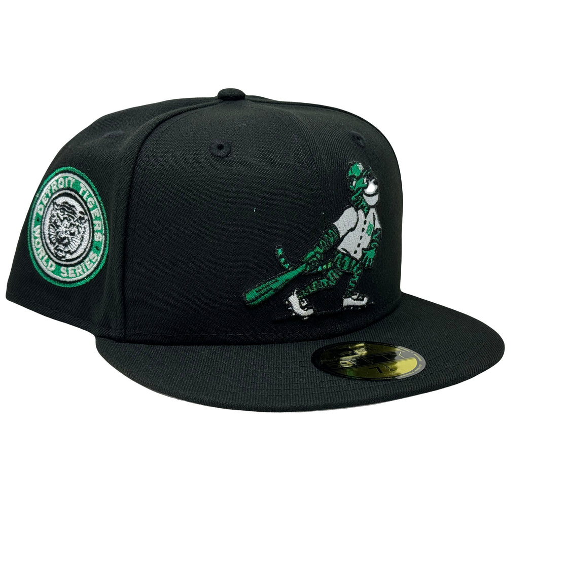 Detroit Tigers 1968 World Series Lucky Green 5950 New Era Fitted Hat