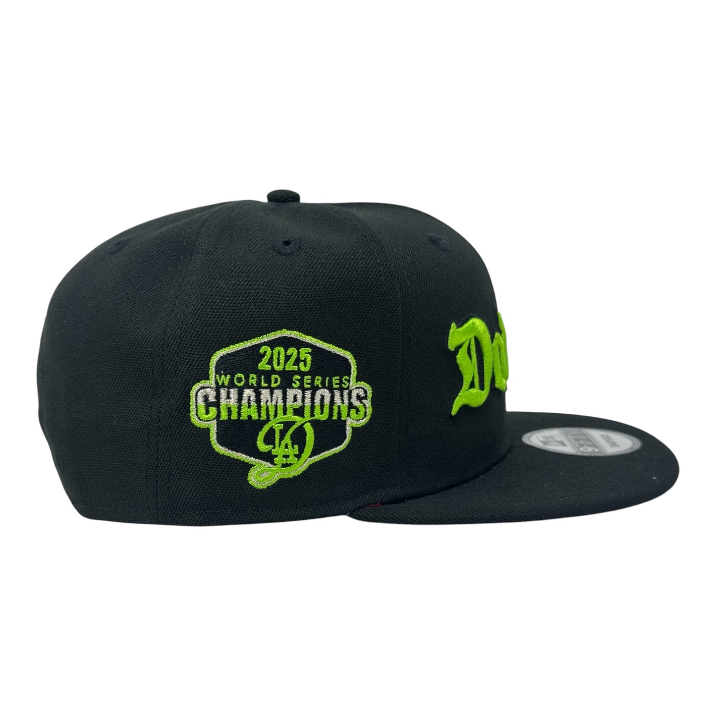 Los Angeles Dodgers 2025 World Champions Snapback Hat-Black
