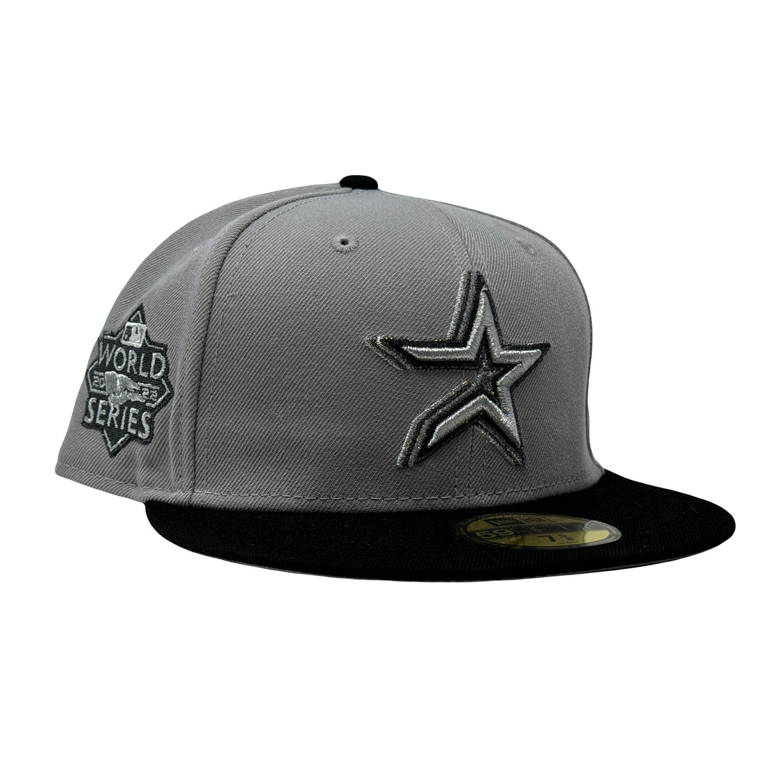 Houston Astros 2022 World Series Triple Metallic Logo 59Fifty New Era Fitted Hat