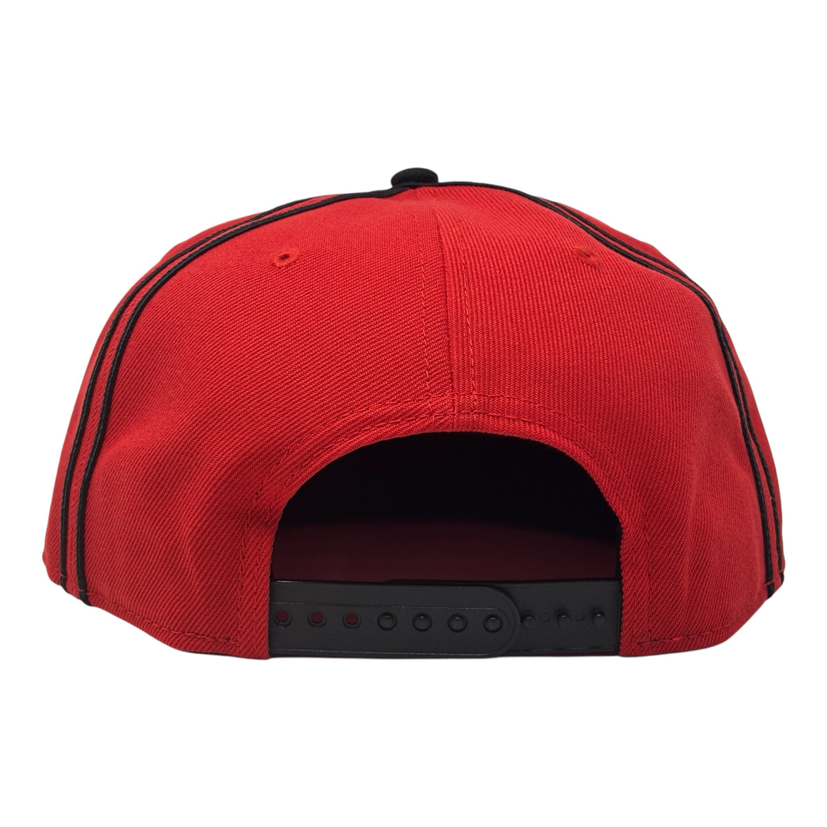 Kansas City Chiefs Double Piping 9Fifty New Era Snapback- Red Black