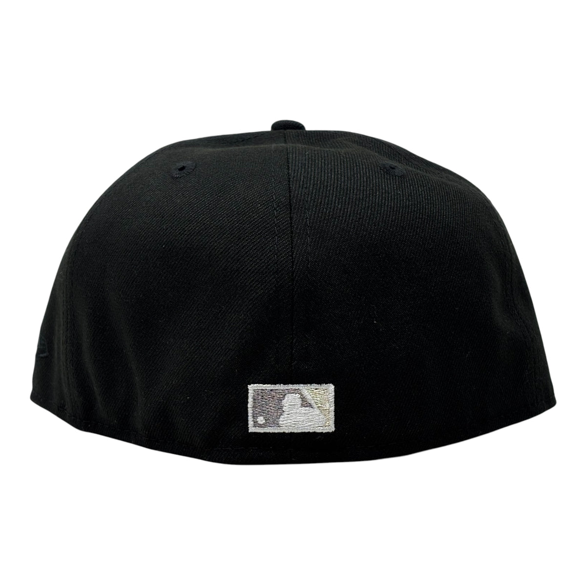 Chicago Cubs Be Alert Foul Ball Logo Big Logo Fitted Hats-Black
