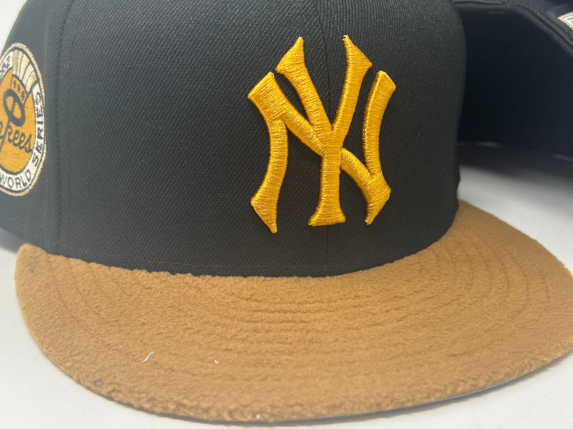 New York Yankees 1962 World Series suede Visor New Era Fitted Hat