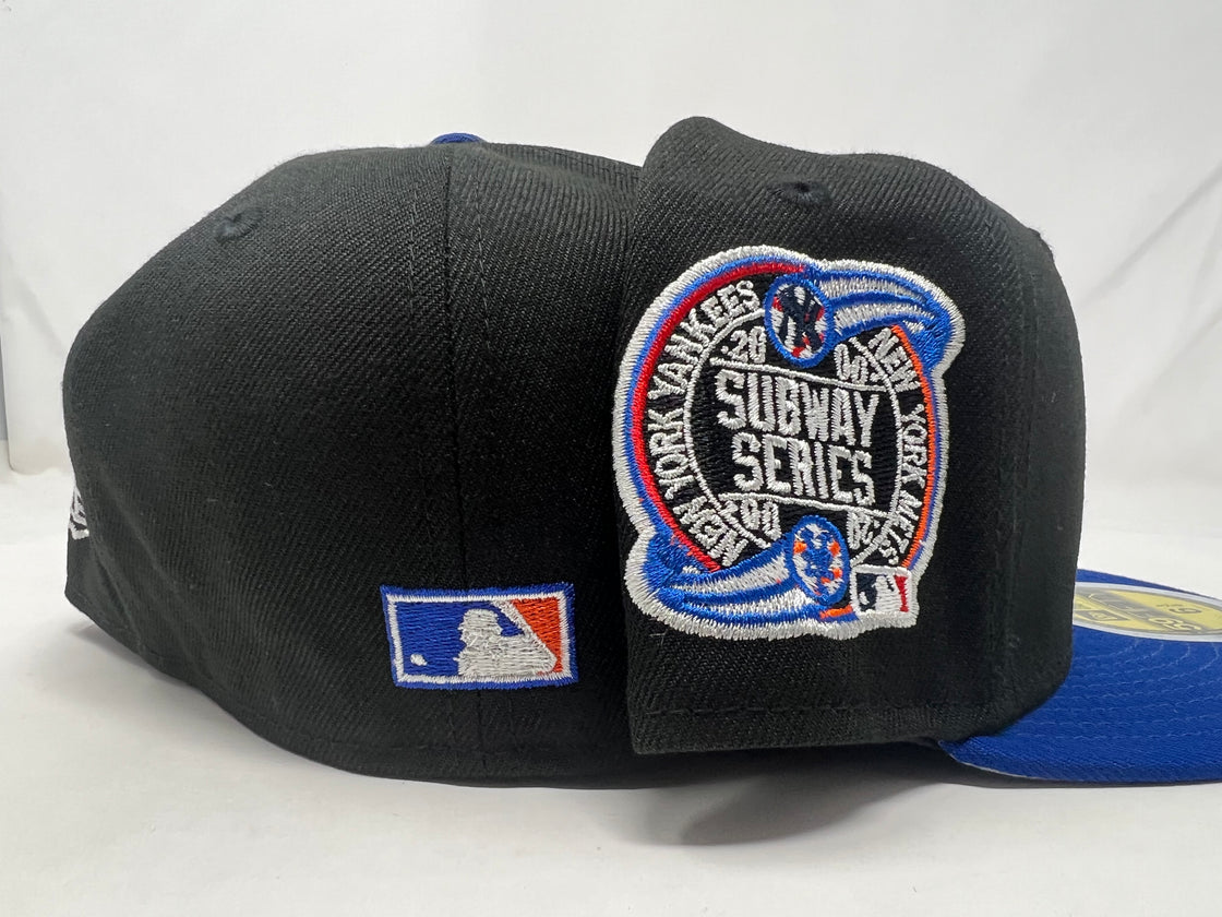 Black Royal New York Mets Subway Series 5950 New Era fitted Hat.