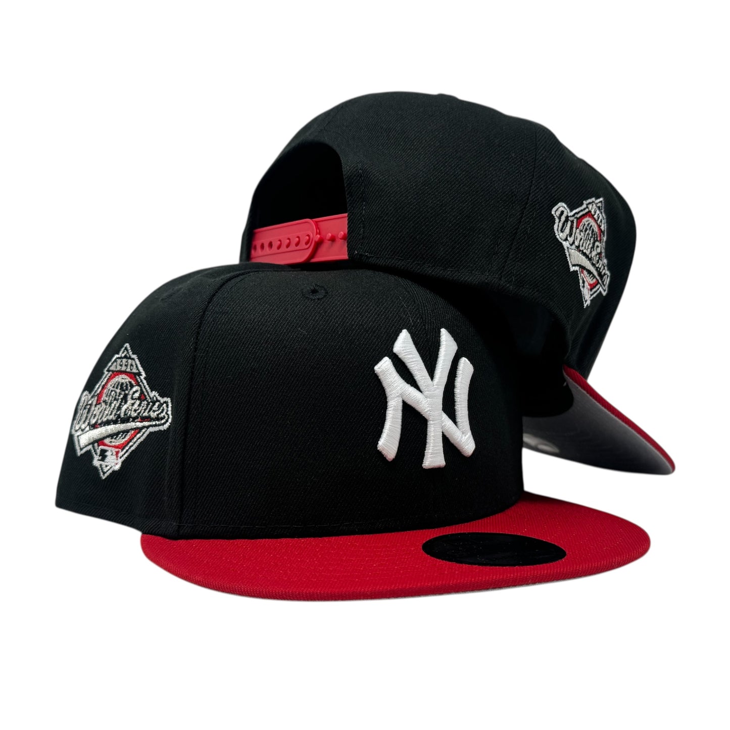 New York Yankees 1996 World Series New Era Snapback hat Black/Red
