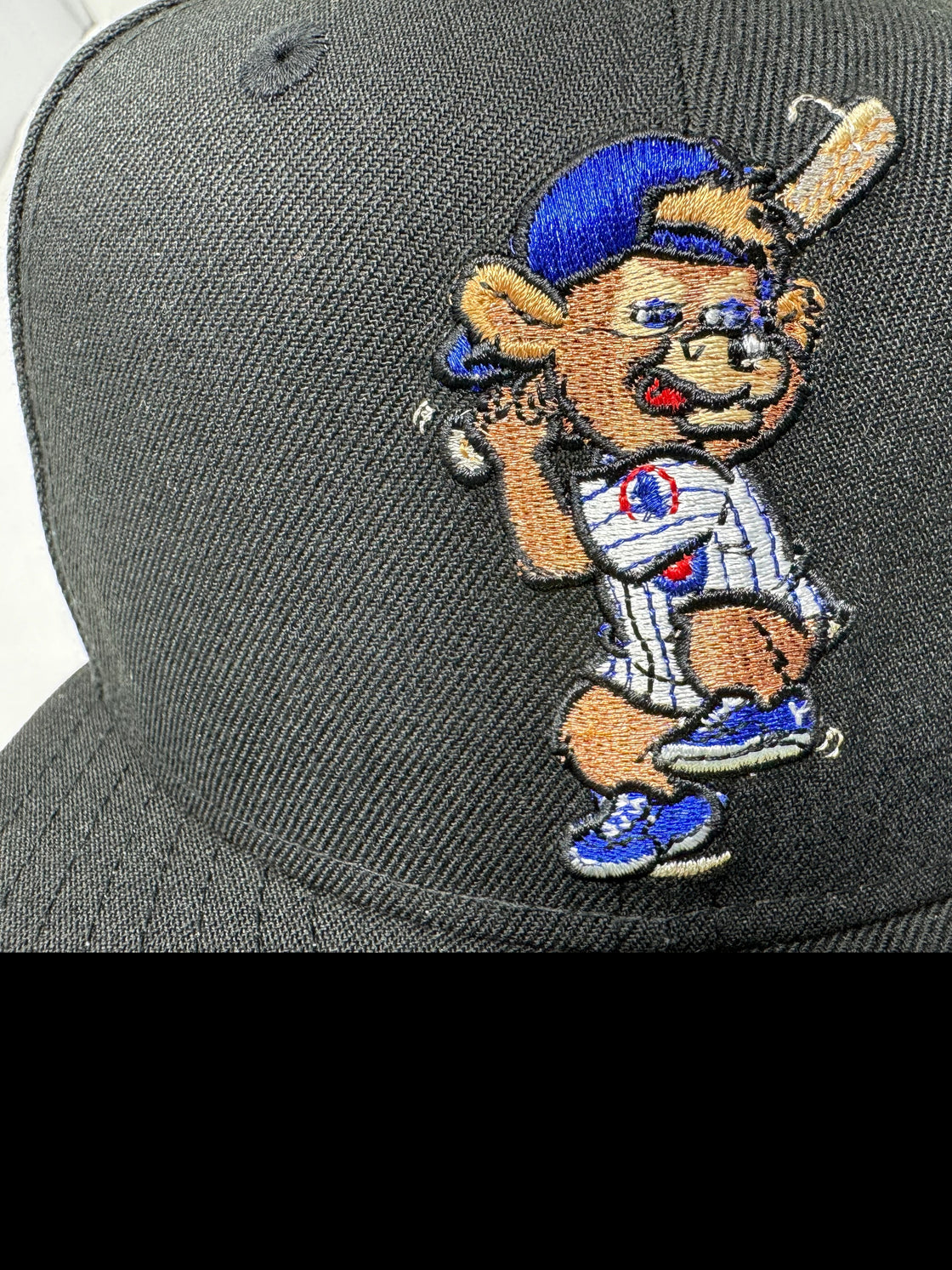 Chicago Cubs 1907 World Series Champions Mascot logo New Era Fitted Hat