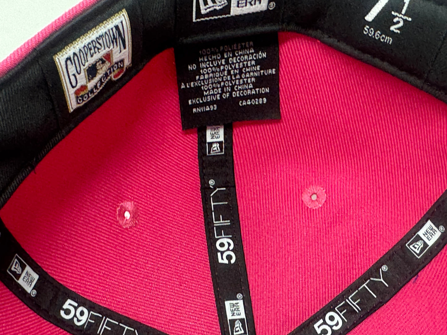 New York Yankees "Cherry Blossom Pack" New Era Fitted Hat-Hot Pink