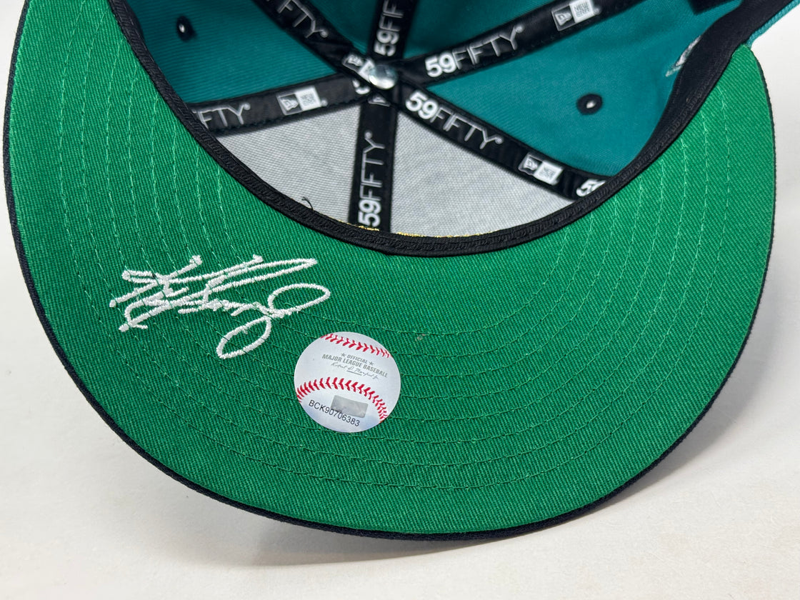 Seattle Mariners Ken Griffey Jr. Signature Series A Frame Fitted Hat