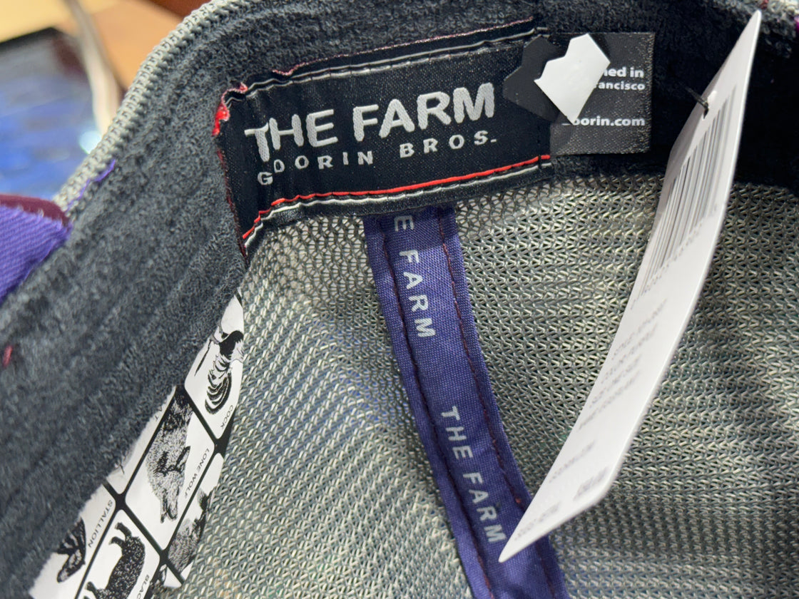 Goorin Bros The Cock Will Prevail Patent Leather Trucker Hat