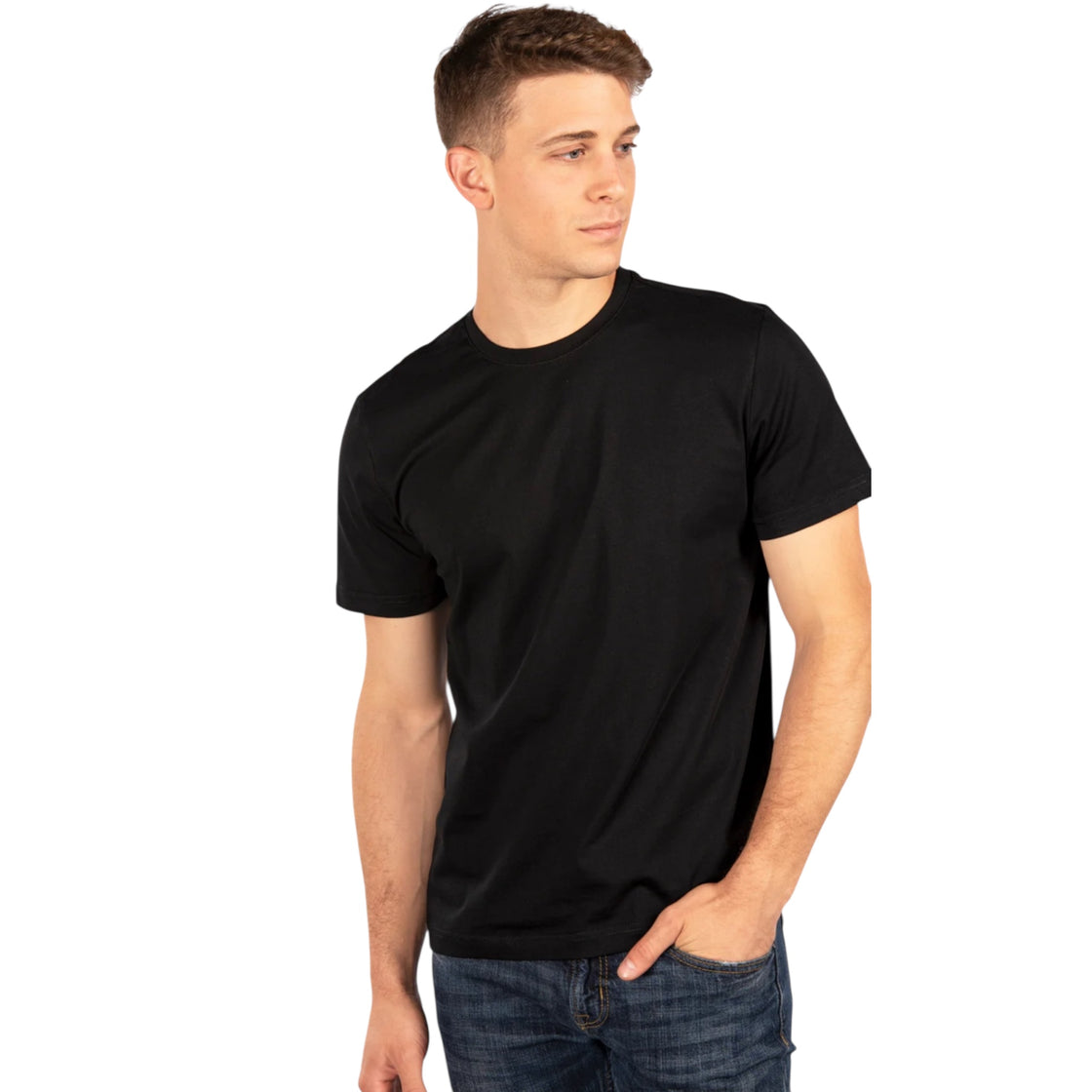 CityLab Premium T-Shirt Crew Neck- Black