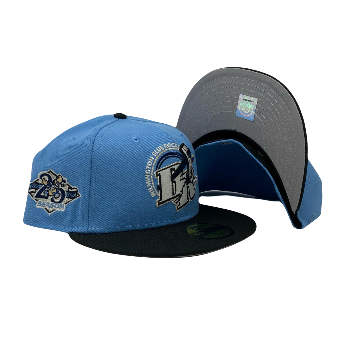 Wilmington Blue Rocks 25th Anniversary Minor League New Era Fitted Hat