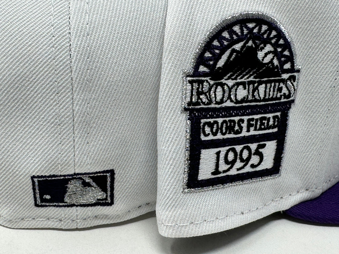 Colorado Rockies Mascot Logo 1995 Coors Field New Era Fitted Hat