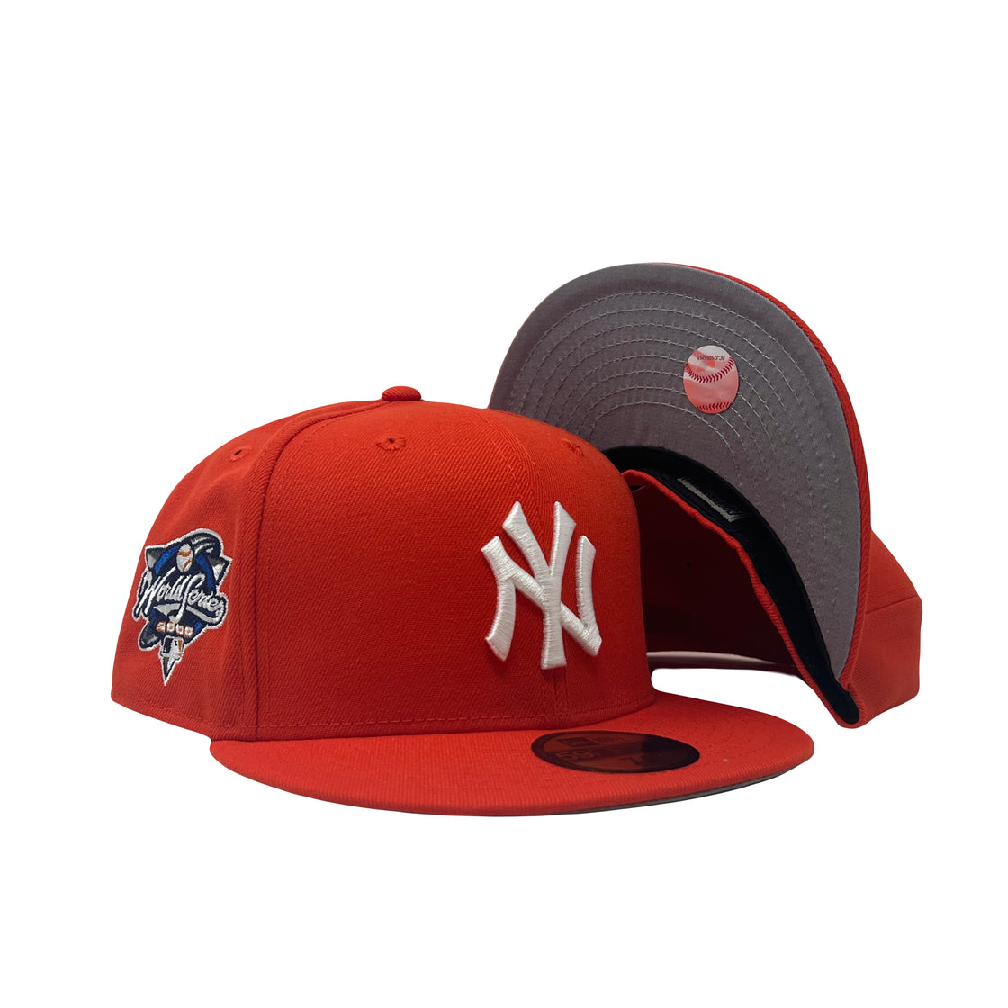 New York Yankees 2000 World Series Orange 5950 New Era Fitted Hat