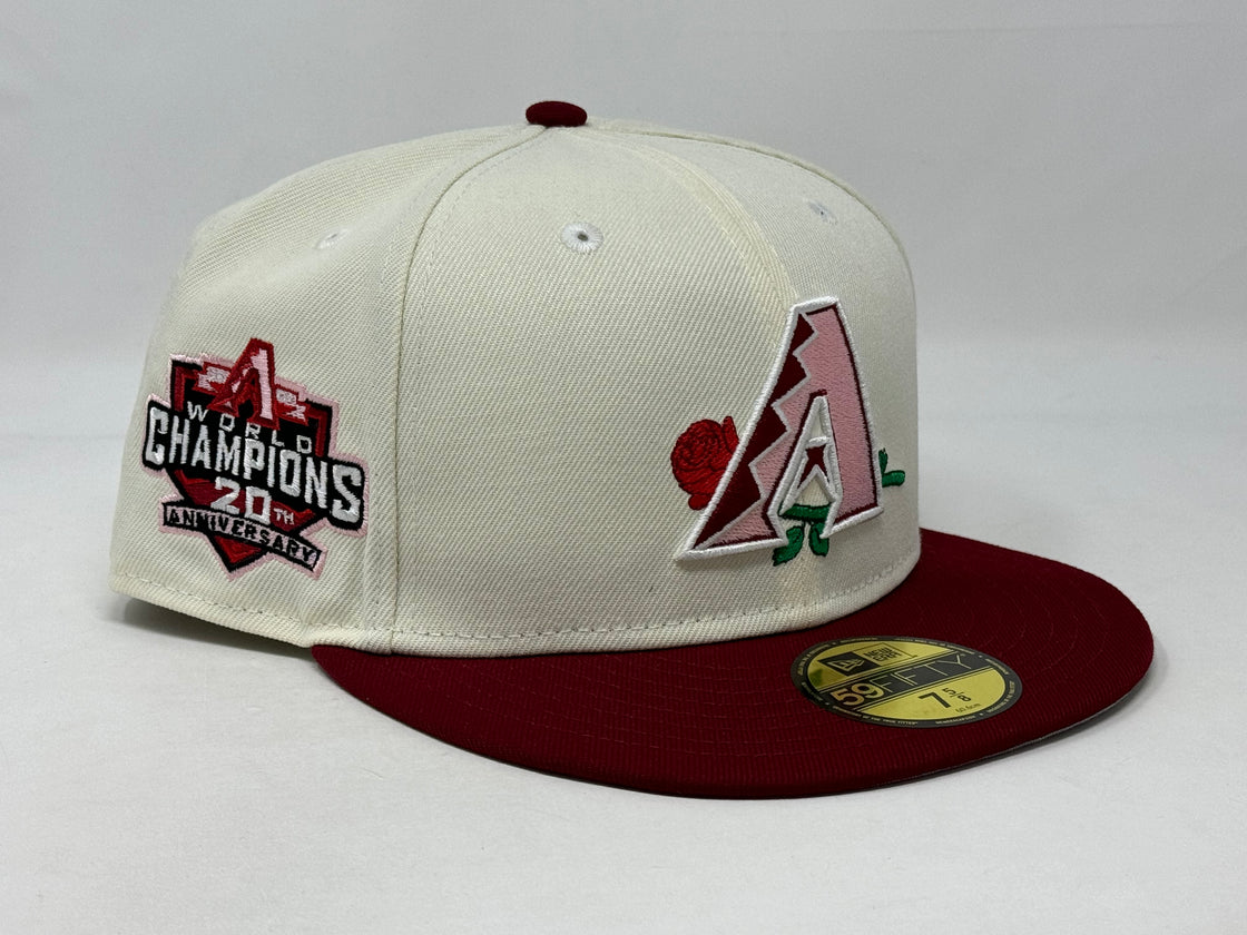 Arizona Diamondbacks 20th Anniversary Valentine's Day Pack 5950 New Era Fitted Hat
