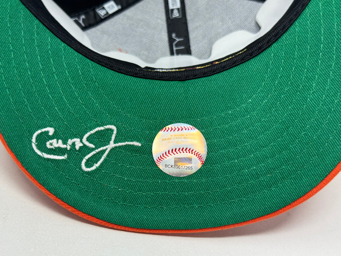 Baltimore Orioles Cal Ripken Jr Signature Series A Frame Fitted Hat