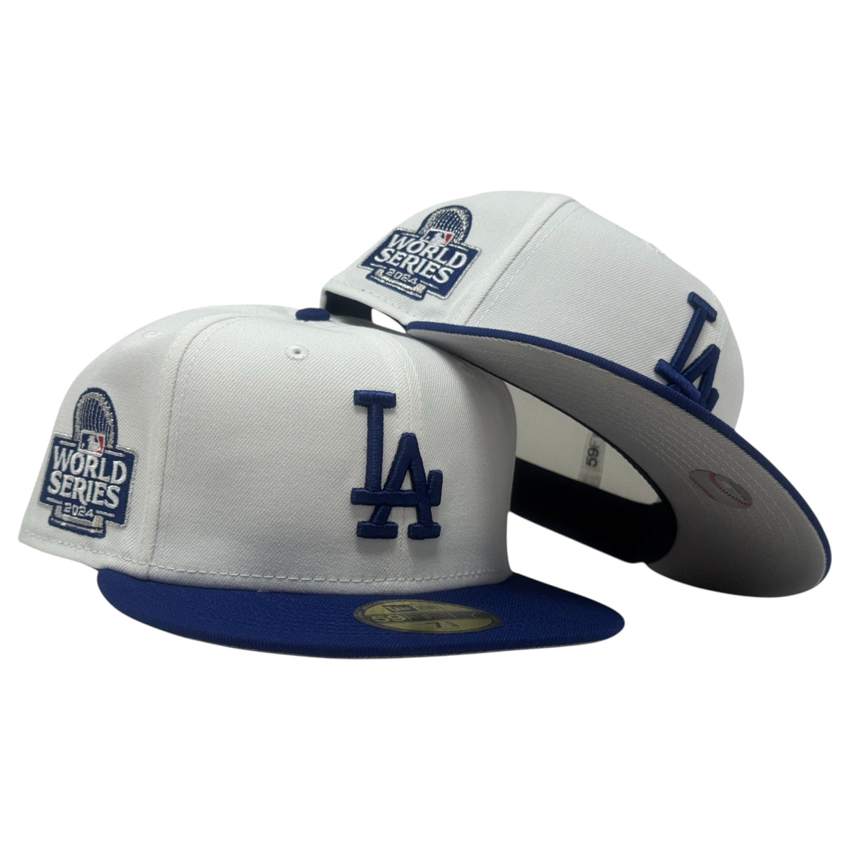 Los Angeles Dodgers 2024 World Series Champions Fitted Hat-Team Color