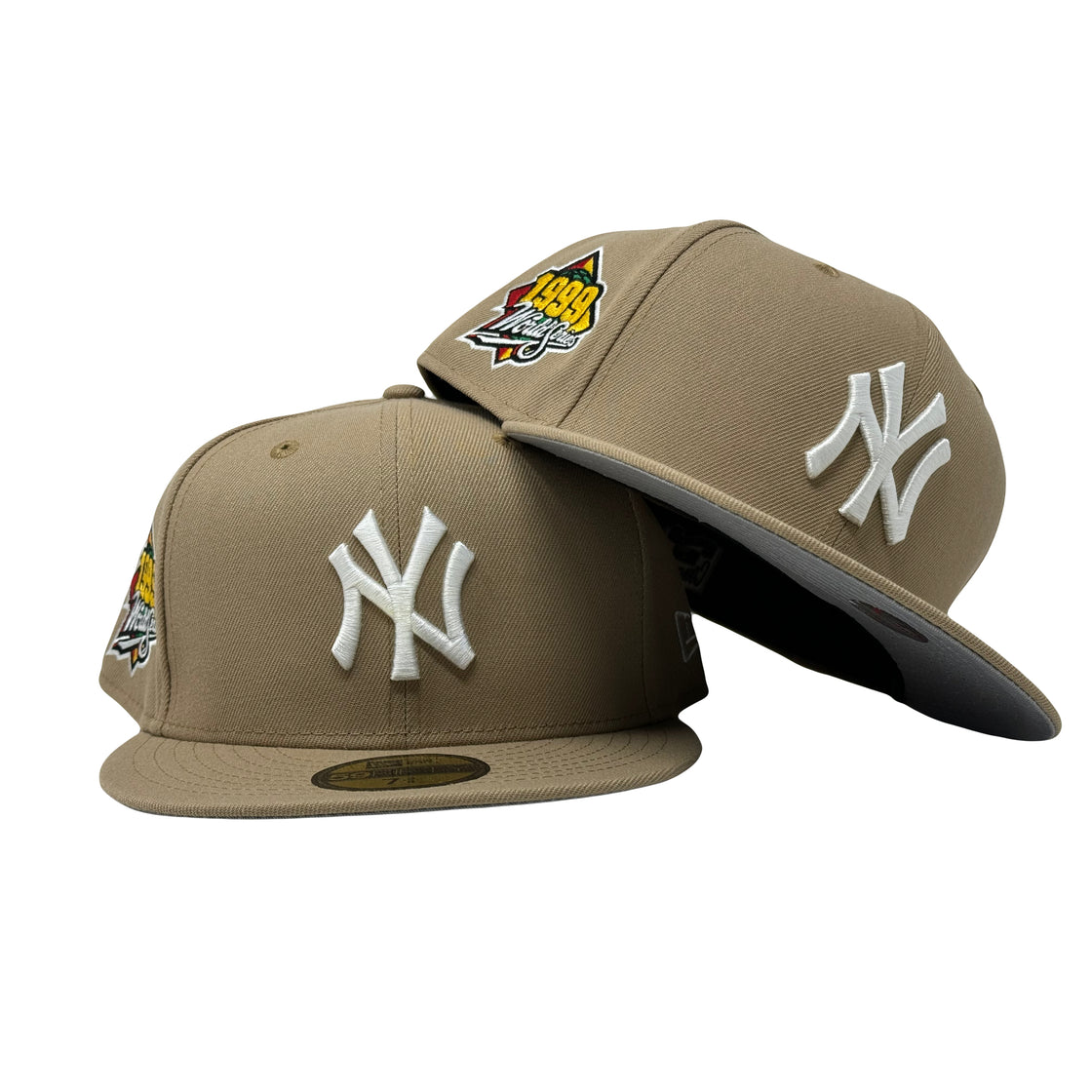 New York Yankees 1999 World Series Camel 5950 New Era Fitted Hat