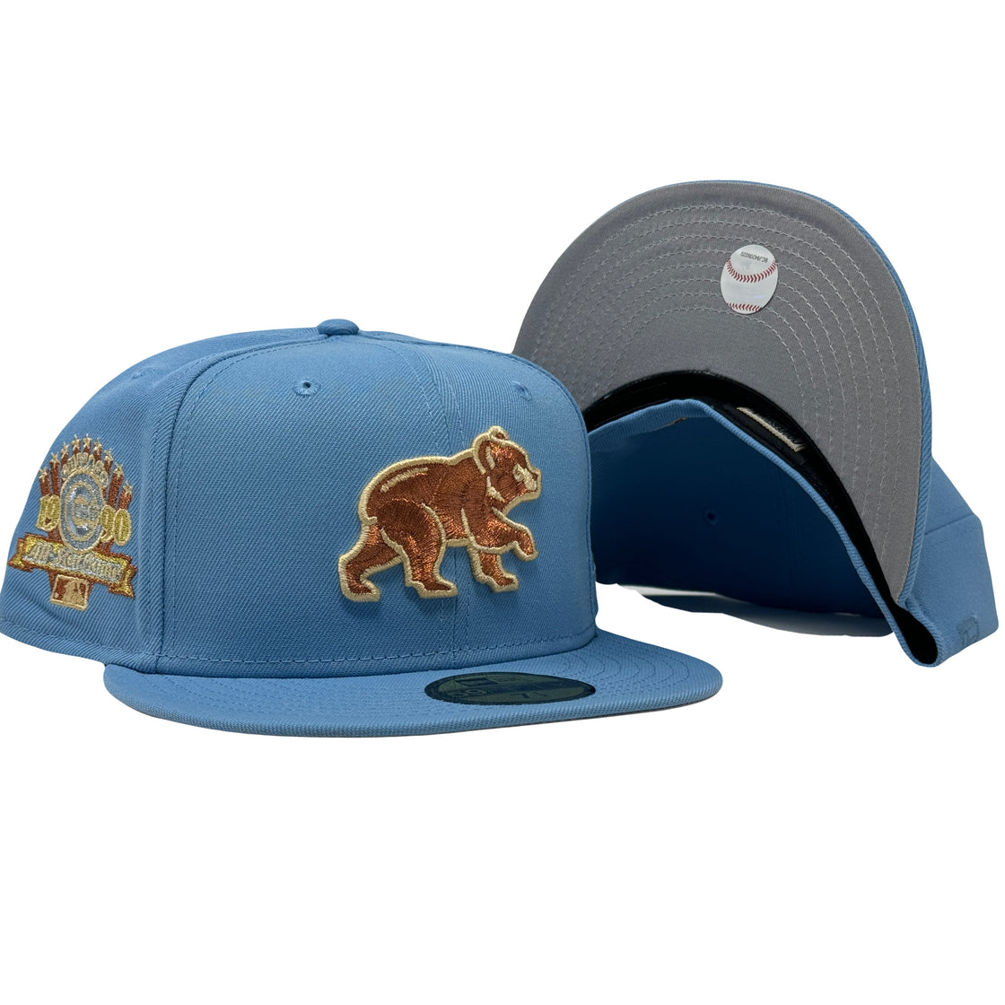 Chicago Cubs 1990 All Star Game Sky Blue 59Fifty New Era Fitted Hat