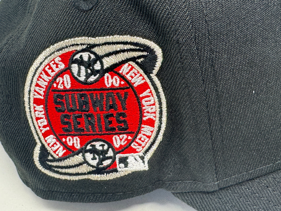 New York Yankees Subway Series Black Statue of Liberty New Era 9forty A-Frame Snapback Hat