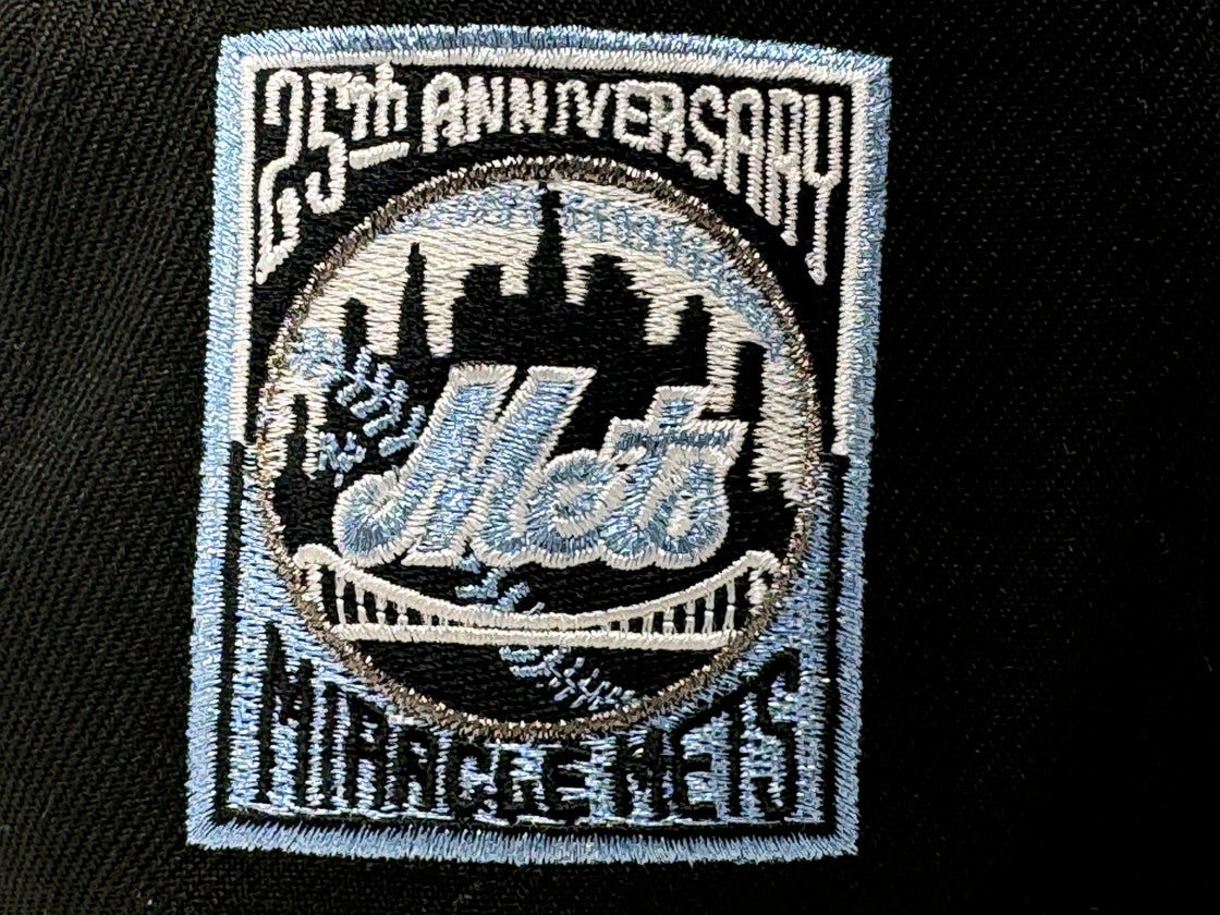 New York Mets 25th Anniversary Statue of Liberty Black 59Fifty New Era Fitted Hat