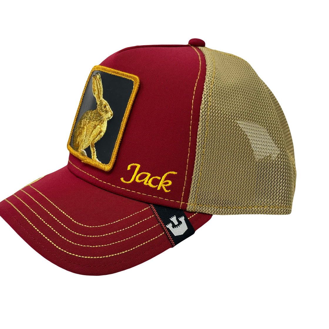 Goorin Bros. Rabbit Jack Jacked Casino The Farm Red Trucker Hat