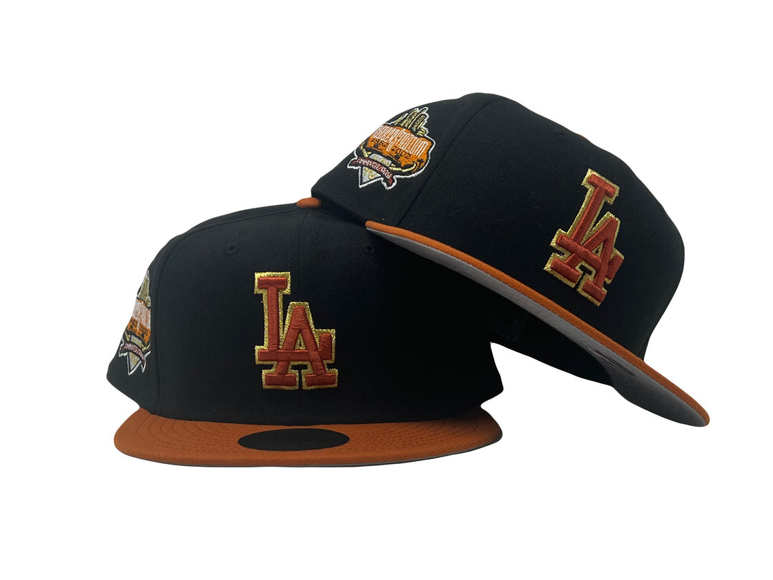 Black Los Angeles Dodgers 40th Anniversary New Era Fitted Hat
