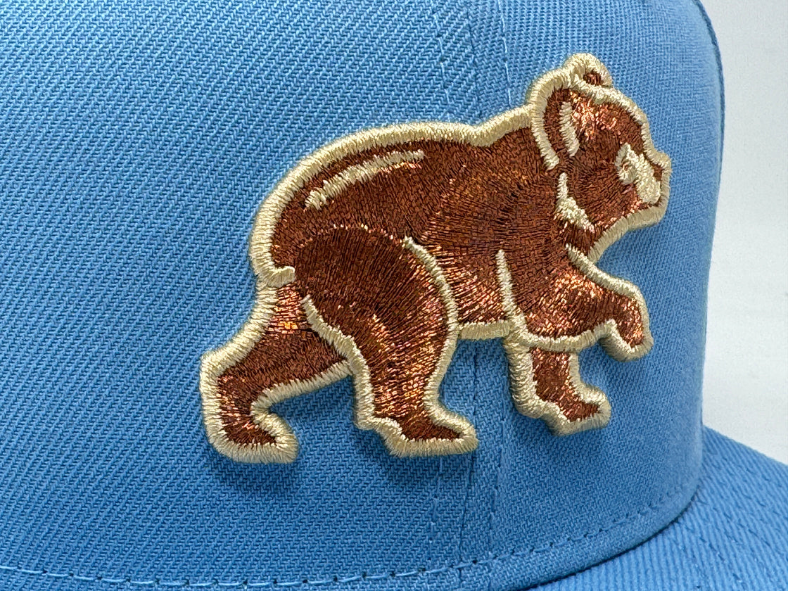 Chicago Cubs 1990 All Star Game Sky Blue 59Fifty New Era Fitted Hat