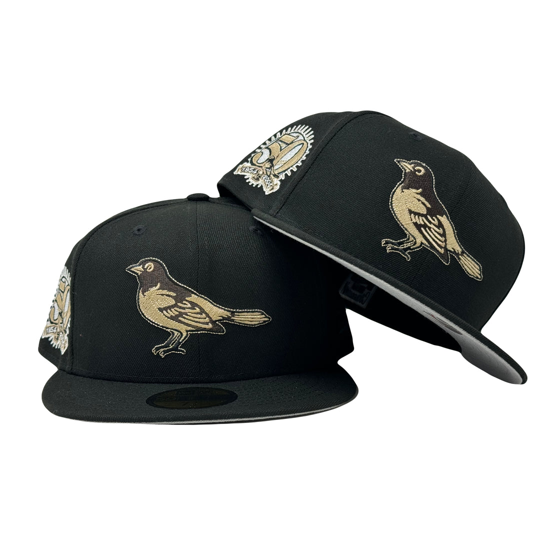Baltimore Orioles 50th Anniversary Black 5950 New Era Fitted Hat